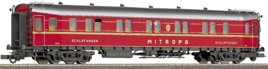 Sleeping car MITROPA<br /><a href='images/pictures/Roco/45446.jpg' target='_blank'>Full size image</a>